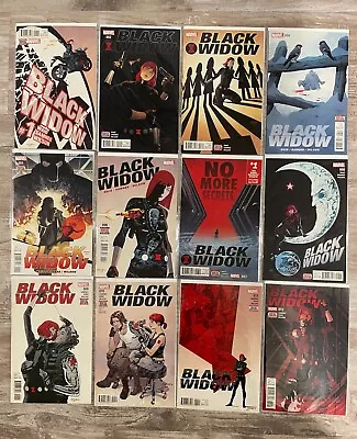 Buy Black Widow #1-12 | Complete 2016 Series | Mark Waid, Chris Samnee | Marvel • 23.72£
