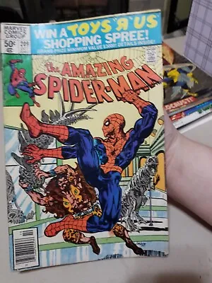 Buy The AMAZING SPIDER-MAN #209 MARVEL COMIC BOOK Kraven The Hunter 1st Calypso 1980 • 13.89£