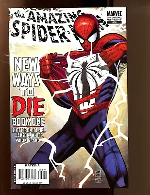Buy Amazing Spider-man #568 - John Romita Jr 2nd Print Variant (9.2) 2008 • 15.87£