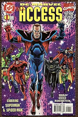 Buy DC / Marvel Access #1 (DC Comics, December 1996) • 2.76£