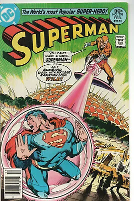 Buy Superman #308 DC 1977 VG ^ • 1.75£