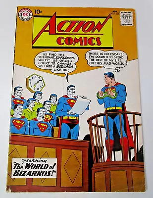 Buy Action Comics #263 1960 [FN] Origin Of Bizarro World Silver Age DC Key Mid Grade • 142.73£