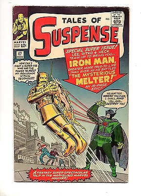 Buy Tales Of Suspense #47 VERY FINE- 8.0/7.5 1ST APP MELTER EARLY IRON MAN! KEY 1963 • 519.68£