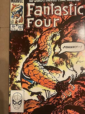 Buy Fantastic Four #263 (Marvel, Feb 1984) Direct • 4.05£