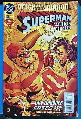 Buy DC Superman In Action Comics #709 Reign Of The Warrior! 1995. VG • 8£