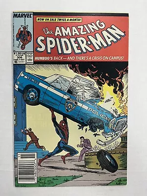 Buy Amazing Spider-Man #306 FN+ Newsstand Action Comics #1 Homage Marvel Comics C272 • 12.16£