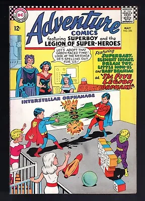 Buy Adventure Comics #356 The Five Legion Orphans -1967 DC - VF/NM App • 51.23£
