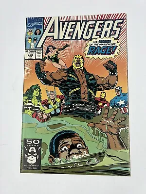 Buy Marvel Comics Avengers #328 Origin Of Rage - Bagged & Boarded • 5.04£