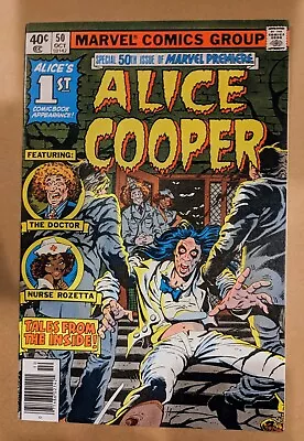 Buy Marvel Premiere #50 1979 Marvel Comics 1st Appearance Of Alice Cooper High Grade • 49.57£