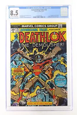 Buy Astonishing Tales #25 - Marvel Comics 1974 CGC 8.5 1st Appearance Of Deathlok • 285.20£