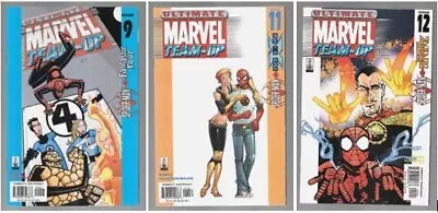 Buy Ultimate Marvel Team-up 9 11 12 Lot Of 3 Comics Spider-man Fantastic Four X-men • 7.22£