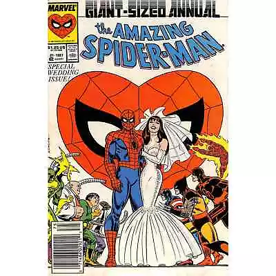 Buy Amazing Spider-Man Annual # 21 - VG - Marvel 1987 Newstand • 6.33£