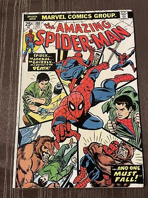 Buy Amazing Spider-Man #140 Grizzly, Jackal 1st App. Glory Grant Marvel FN+ 6.5 1974 • 11.15£