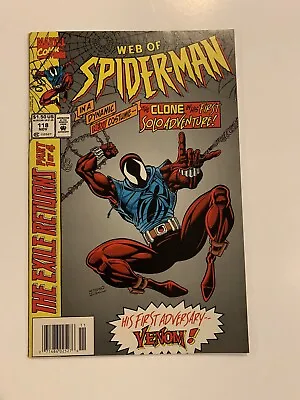 Buy Web Of Spider-Man #118 1st Scarlet Spider Newsstand Cover Marvel Key Issue • 119.50£
