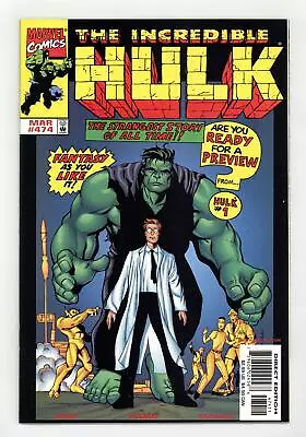Buy Incredible Hulk #474 VF- 7.5 1999 • 18.21£
