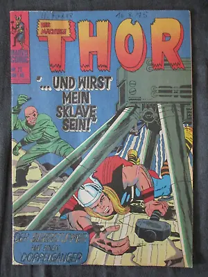 Buy Bronze Age + Marvel + German + Thor + 20 + Journey Into Mystery #102 + 2 + • 49.05£