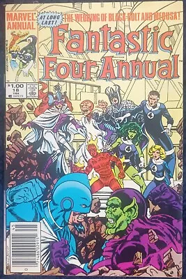 Buy Fantastic Four Annual 18 The Wedding Of Black Bolt And Medusa (1984) • 16£