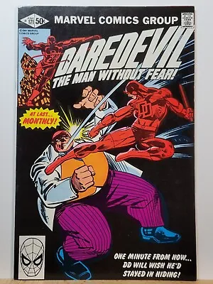 Buy Daredevil #171, VF 8.0, Kingpin And Bullseye; Frank Miller Story/Art • 32.78£