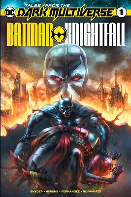 Buy DARK MULTIVERSE BATMAN KNIGHTFALL #1 Alan Quah Variant Batman 497 Homage LTD 600 • 26.95£