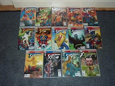 Buy Superman Vol 2 #650 To #693 - DC 2006 - 14 Comics • 10.64£