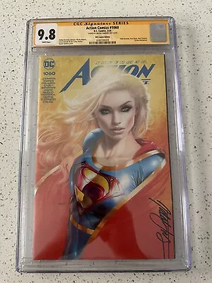 Buy ACTION COMICS #1060 CGC 9.8 SIGNED BY NATALI SANDERS (M. TURNER) Limited 500 • 119.71£