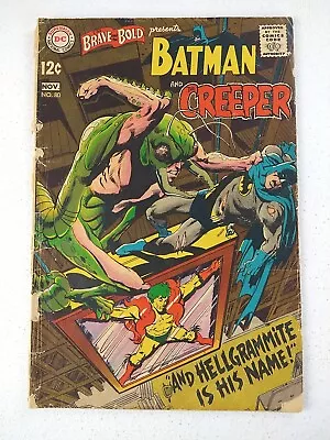 Buy The Brave And The Bold #80 Batman And Creeper (1968 DC Comics) 1st Hellgrammite • 7.09£