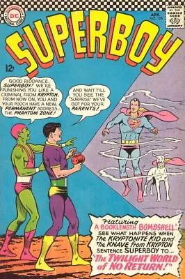 Buy Superboy #128 VG 1966 Stock Image Low Grade • 5.36£