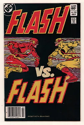Buy Flash #323 FLASH Vs FLASH, CARMINE INFANTINO, Bronze Age DC 1983 VF • 22.10£