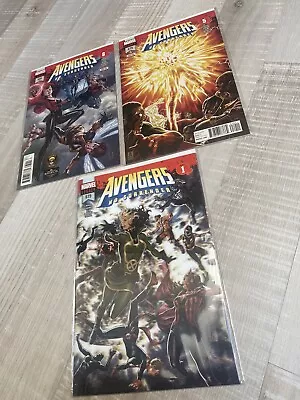 Buy 2018 Marvel US Comics Avengers #675,679,680 1App Lenticular • 12.83£
