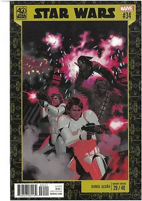 Buy Star Wars 34 40 Years Anniversary Variant NM Marvel Comic FREE UK POST • 4.99£
