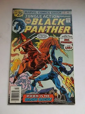 Buy Marvel: Jungle Action #22, The Black Panther Vs Soul Strangler, 1976, Fn- (5.5)! • 31.60£