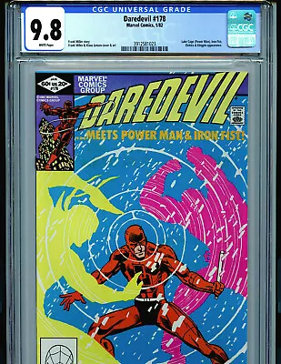 Buy Daredevil  #178 CGC 9.8 Marvel 1982   Amricons K40 • 237.17£