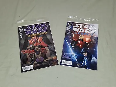 Buy Star Wars Dark Horse Comic 2 Pack Legacy 2 Darth Vader And The Ninth Assassin 1 • 6.32£