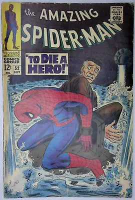 Buy Amazing Spider-Man #52 Marvel Comics (1967) • 39.95£