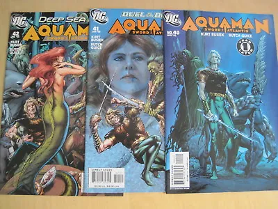 Buy AQUAMAN Issues 40,41,42 : COMPLETE 3 ISSUE STORY ARC By BUSIEK & GUICE. DC.2006 • 7.99£