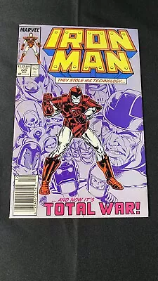 Buy Iron Man #225 Newsstand 1987,   1st Armor Wars Begins NM- • 13.38£