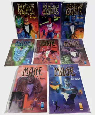 Buy 1-8 Mage The Hero Discovered - Matt Wagner Image Comics Books 1998 -1999 • 29.95£