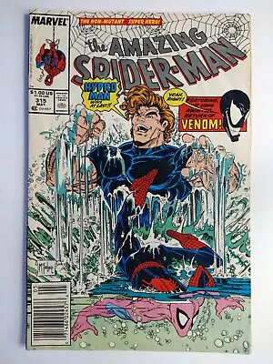 Buy Marvel Comics Amazing Spider-Man #315 1st Cover/2nd Appearance Venom FN- 5.5 • 17.90£