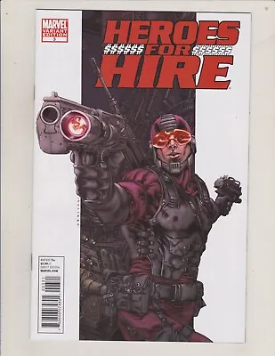 Buy Heroes For Hire #3 Marvel 2011 1:15 Harvey Tolibao Ratio Variant Htf Low Print • 12.03£