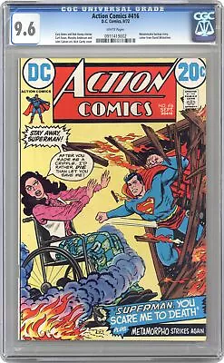 Buy Action Comics #416 CGC 9.6 1972 0911419002 • 177.89£