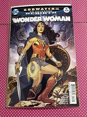 Buy WONDER WOMAN #16 BILQUIS EVELY REGULAR MAIN COVER A 2017 Dc Comics Gal Gadot • 5.53£