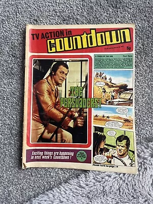 Buy TV Action In Countdown The Persuaders Issue 58 March 1972 Vintage Comic Magazine • 4.99£