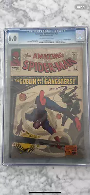 Buy Amazing Spiderman 23 Cgc 6.0 3rd Appearance Of Green Goblin 1965 • 289£