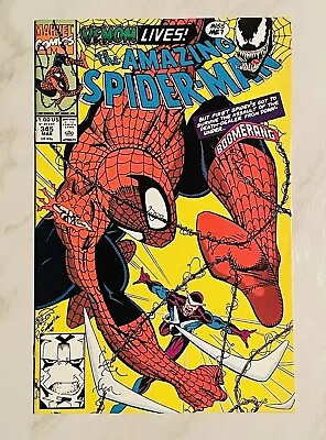 Buy The Amazing Spider-Man #345 (1991) NM - Cletus Bonds W/Symbiote - Marvel • 8.72£