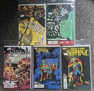 Buy Doctor Strange Comics - Jason Aaron - Issues 1 2 3 4 5 - Marvel • 5£