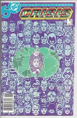 Buy Crisis On Infinite Earths #5 VF+ (8.5) 1985 $.95 Canadian Price Variant - Perez • 11.92£