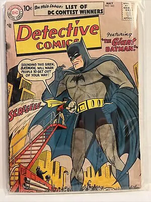 Buy Detective Comics #243 “Batman The Giant” (Alfred, Robin, Martian Manhunter) • 47.29£