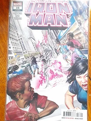 Buy Iron Man 16 LGY 641 Alex Ross - Silver Surfer 1st Print Marvel 2022 NM Rare Hot • 5.65£