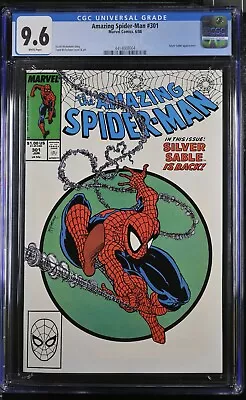 Buy The Amazing Spider-Man #301 CGC 9.6 Silver Sable Appearance - 4414008004 • 200.15£