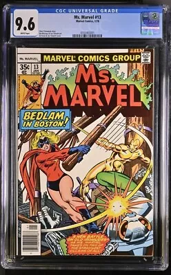 Buy Ms Marvel #13 Cgc 9.6 Gil Kane White Pages • 66.28£